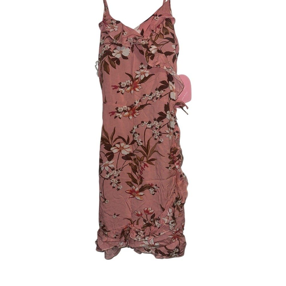 Brand new 1st kiss girls pink floral dress 10/12